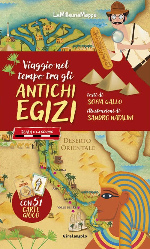 Viaggio Nel Tempo Tra Gli Antichi Egizi. Con 51 Carte …