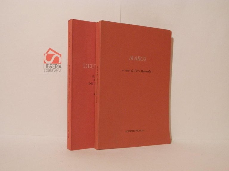 1: Marco sottoposto a vivisezione. L'unico libro che conti sopra la terra. 2: Vangelo Volume II. Deuterovangelo. Il Vangelo delle prima comunità cristiane: dei martiri della Sinagoga