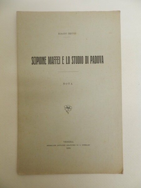 Scipione Maffei e lo Studio di Padova