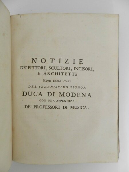 Biblioteca Modenese o notizie della vita e delle opere degli …