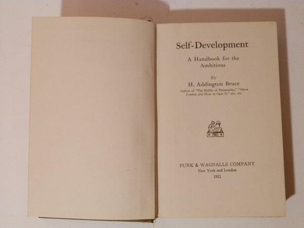 Self-Development. A Handbook for the ambitious