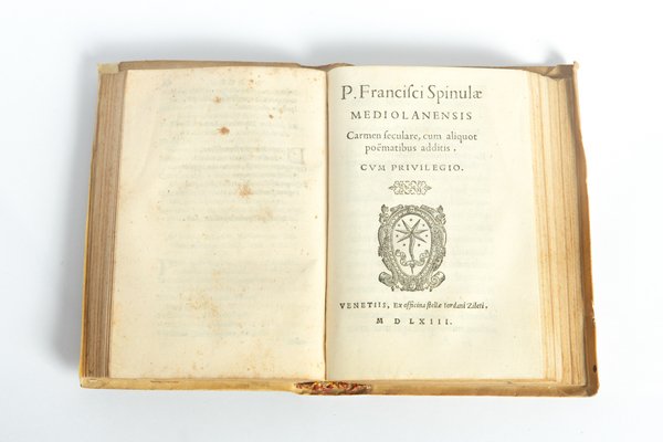 Publio. P. Francisci Spinulae Mediolanensis Opera. Poematon libri III. Carminum …