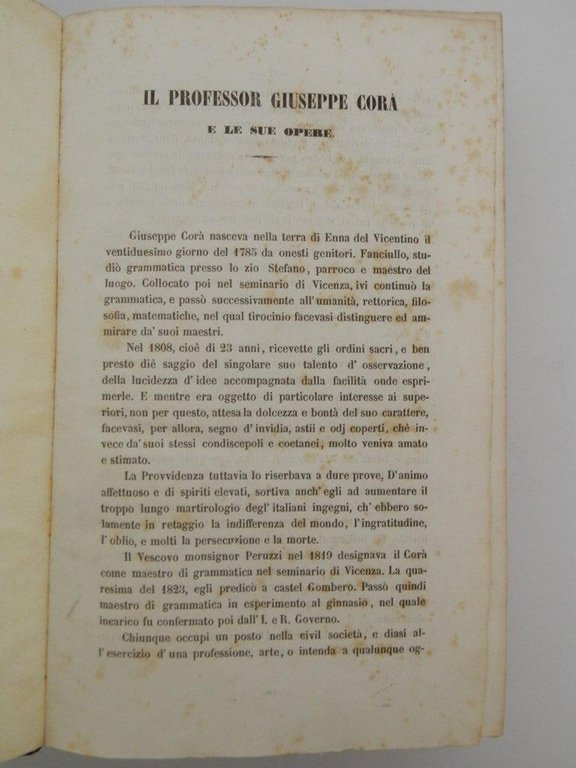 5 opere di Giuseppe Corà