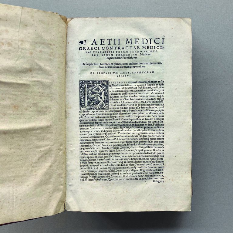 Aetii Medici Graeci Contractae Ex viterbus medicinae terabiblos, hc est …