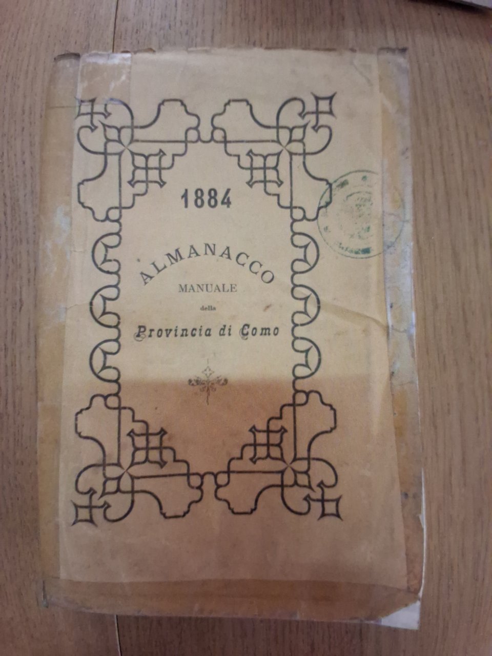 Almanacco Manuale della Provincia di Como 1884 | Immagine principale