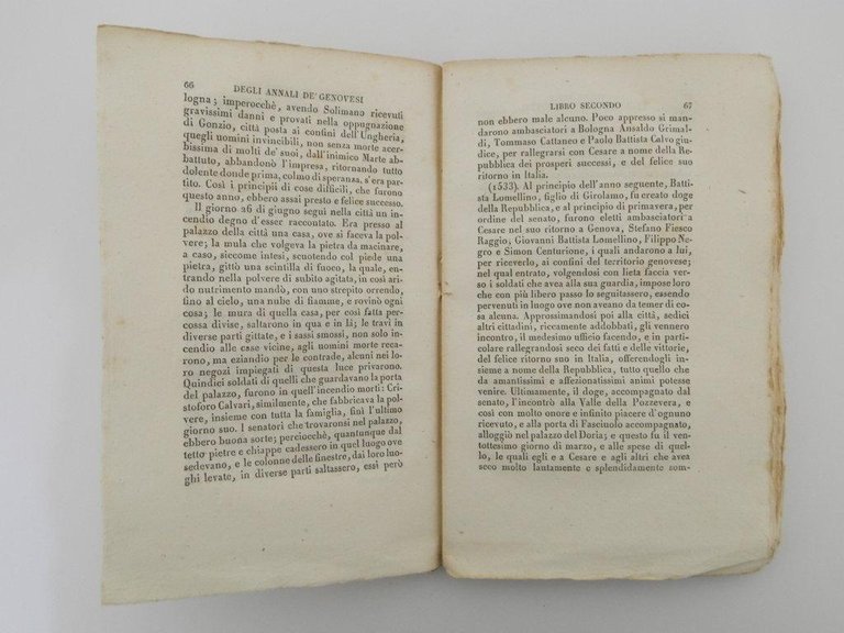 Annali delle cose de' genovesi dall'anno 1528 nall'anno 1550 di …