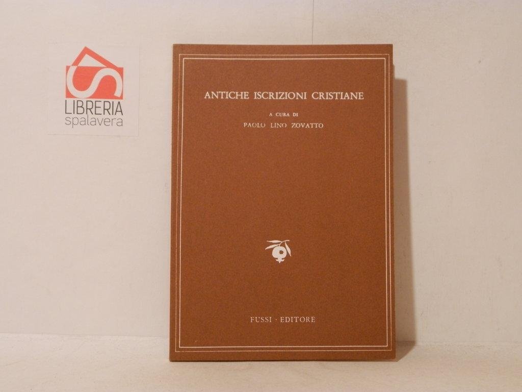 Antiche iscrizioni cristiane