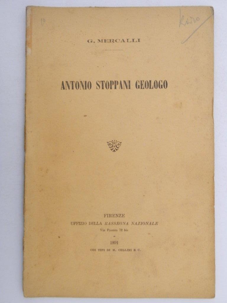 Antonio Stoppani geologo