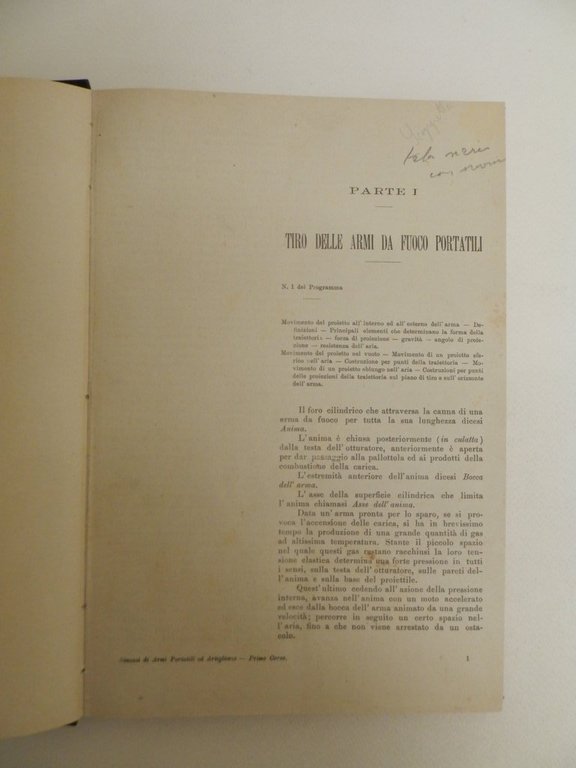 Armi portatili ed artiglierie