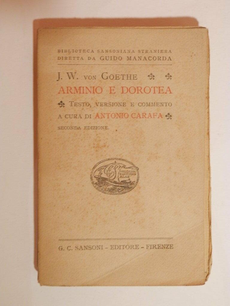 Arminio e Dorotea. Testo, versione e commento a cura di …