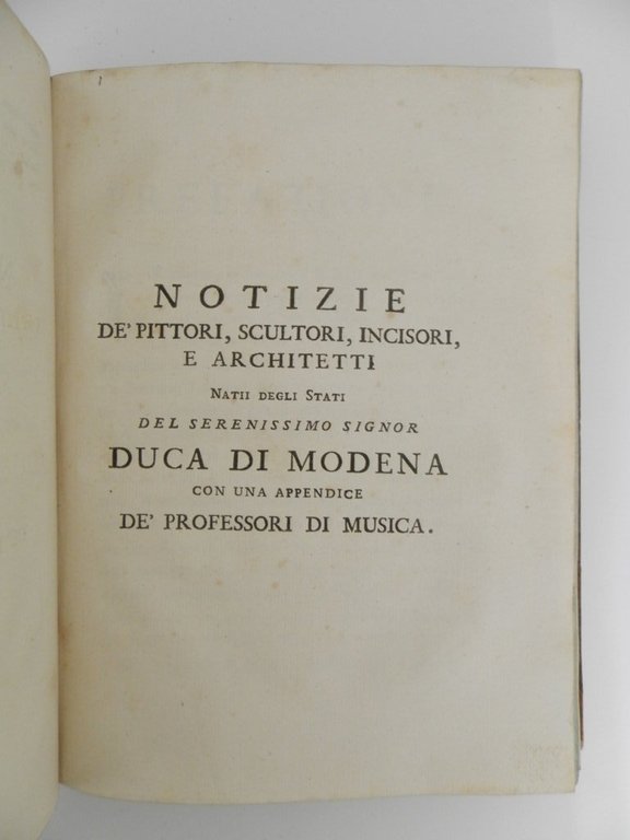 Biblioteca Modenese o notizie della vita e delle opere degli …