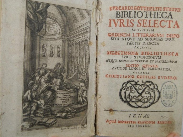 Bibliotheca iuris selecta secundum ordinem litterarium disposita atque ad singulas …