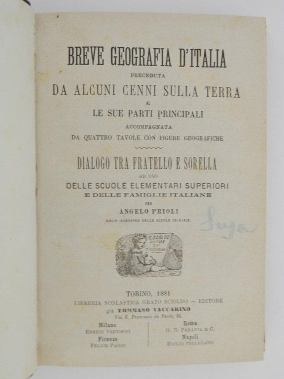 Breve geografia d'Italia preceduta da alcuni cenni sulla terra e …