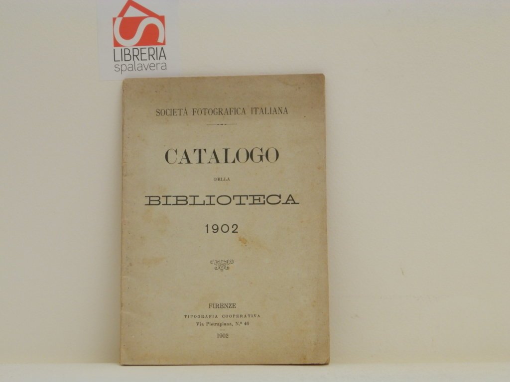 Catalogo della biblioteca 1902