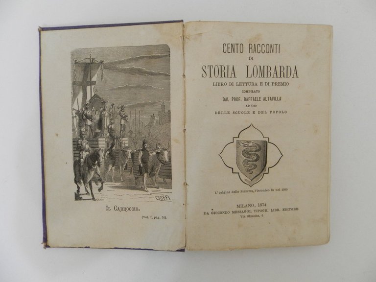 Cento racconti di storia lombarda. Libro di lettura e di …