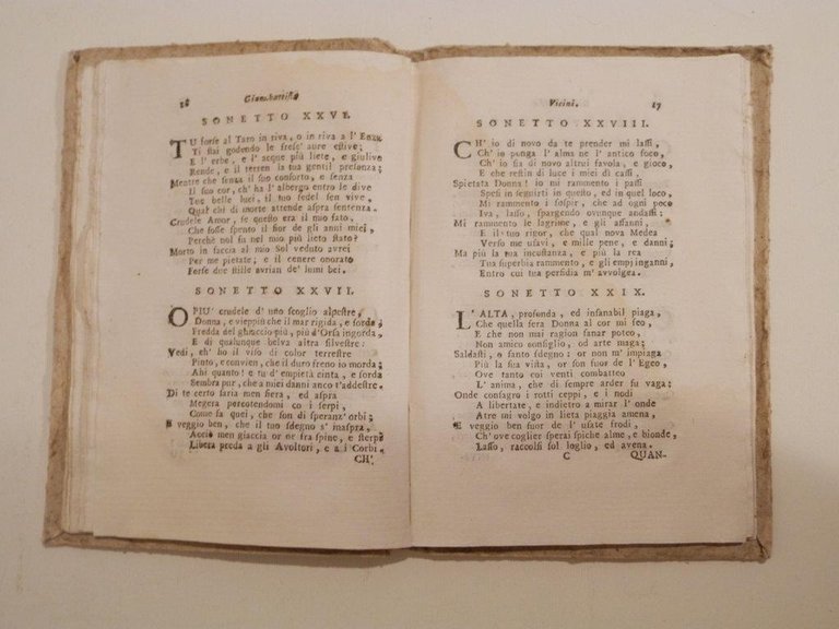 Centuria di sonetti. Composta da cinque rimatori modenesi. Al dottissimo …