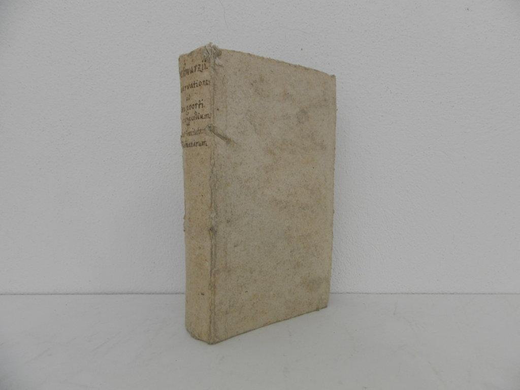 Christ. Gottl. Schwarzii ... Observationes ad Guil. Henr. Nieupoorti Compendium …