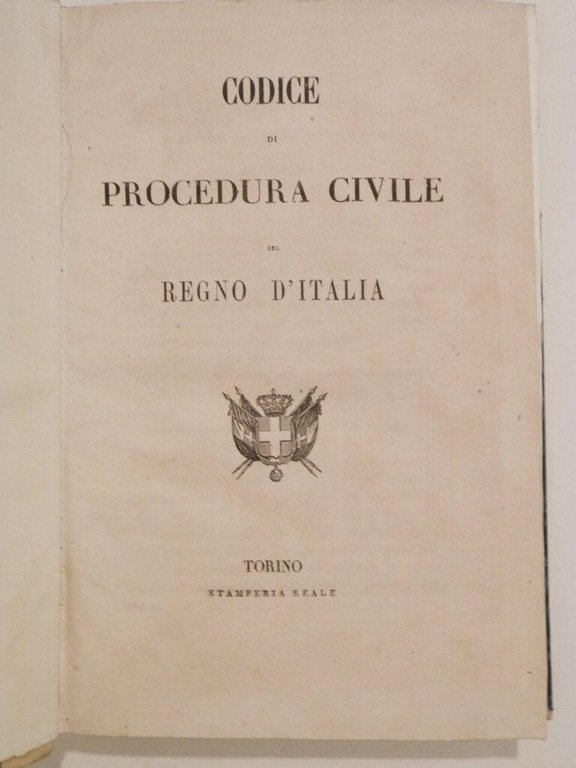 Codice di procedura civile del Regno d'Italia