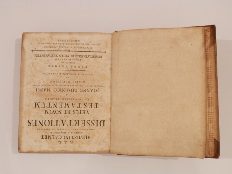 Commentarius litteralis in omnes libros Veteris et Novi Testamenti. (completo …