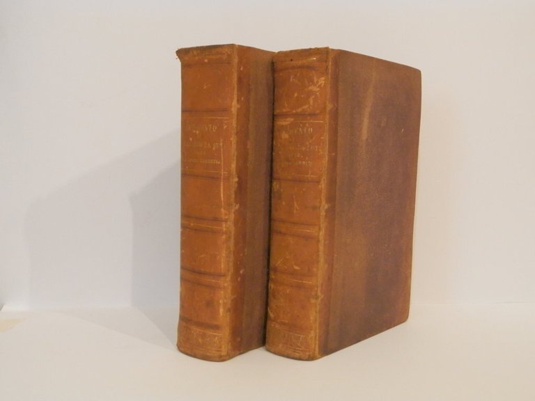 Commento di Francesco da Buti sopra la Divina Commedia di Dante Alighieri pubblicato per cura di Crescentino Ginanni. (VOLUMI 2 e 3)