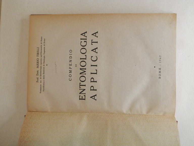 Compendio di entomologia applicata