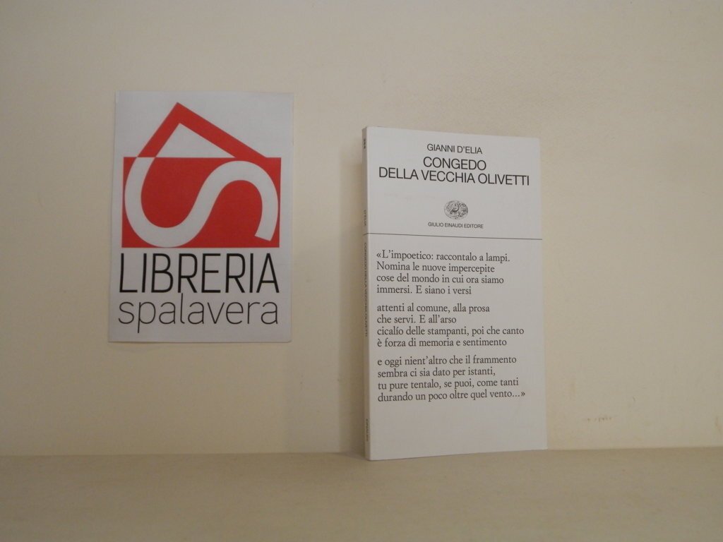 Congedo della vecchia Olivetti