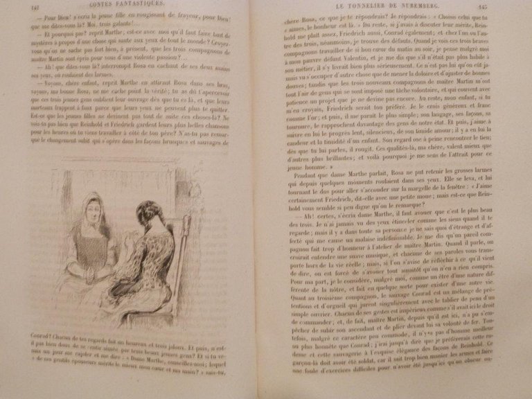 Contes fantastiques de Hoffmann. Traduction nouvelle précédeés de souvenirs intimes …