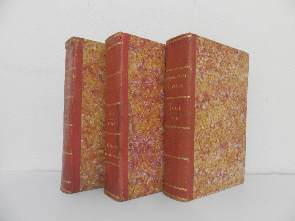 Corografia d'Italia, ossia Gran dizionario storico-geografico-statistico delle città, borghi, villaggi, …