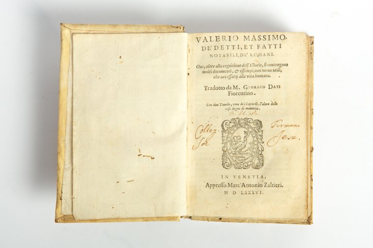 De' detti, et fatti notabili de' romani. Ove, oltre alla …