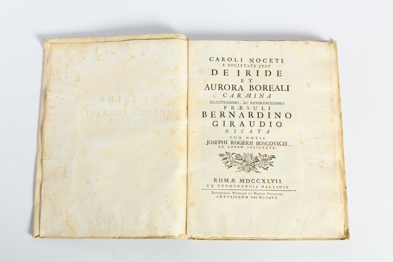 De iride et aurora boreali carmina [...] cum notis Josephi …