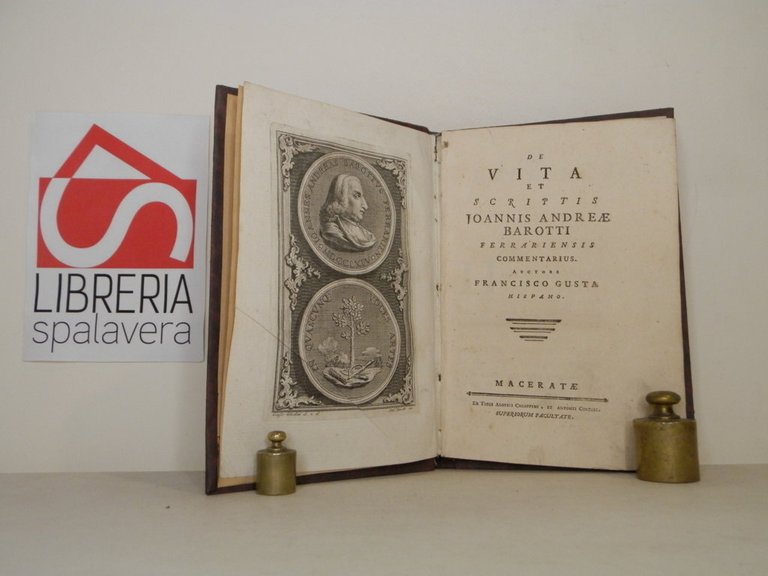 De Vita et scriptis Ioannis Andreae Barotti Ferrariensis commentarius