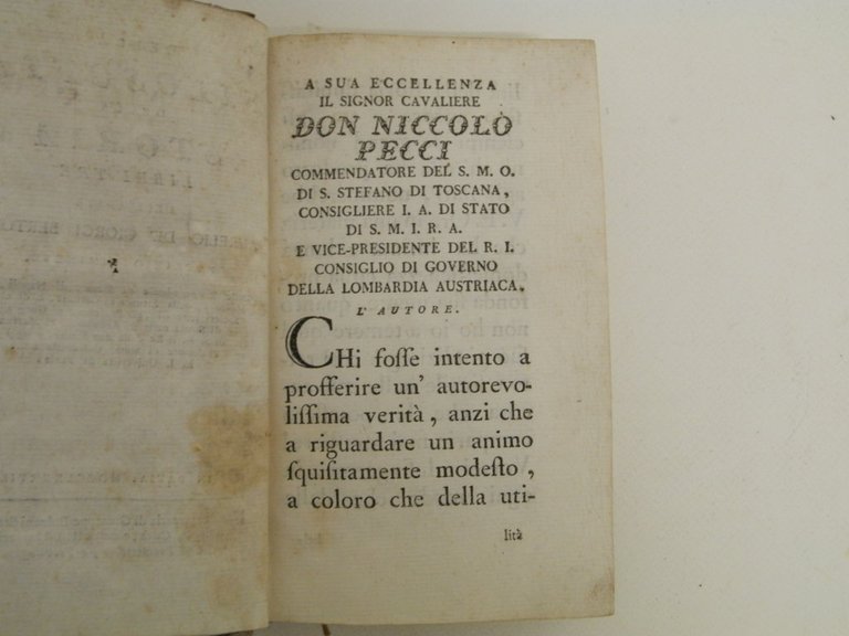 Della filosofia della storia. Libri tre dell'Abate Aurelio De' Giorgi …