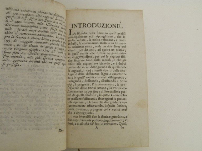 Della filosofia della storia. Libri tre dell'Abate Aurelio De' Giorgi …