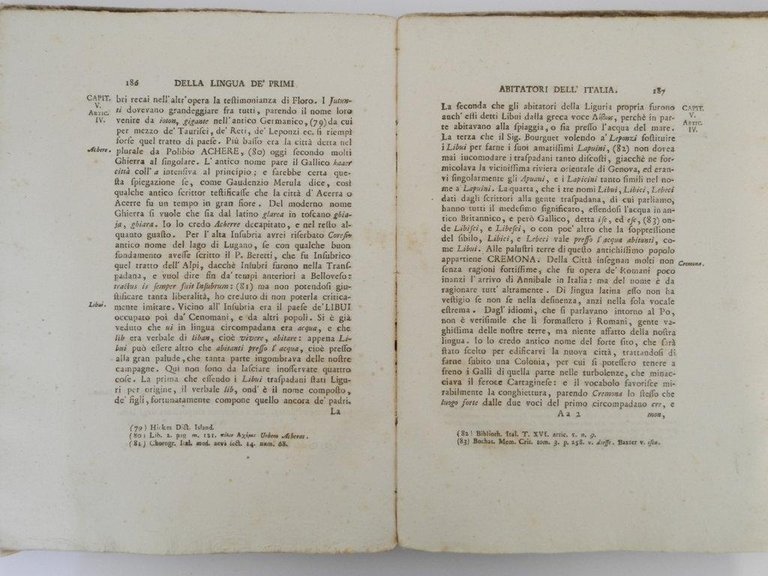 Della lingua de' primi abitatori dell'Italia opera postuma del padre …