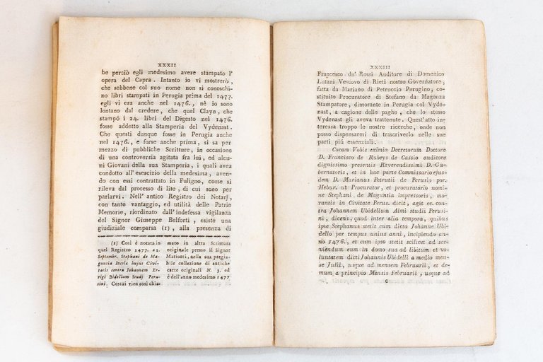 Della tipografia perugina del secolo XV. Lettera di Gio. Battista …