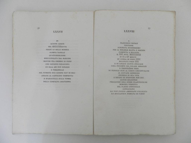 Delle iscrizioni di Luigi Muzzi Accademico della Crusca. Centuria VIII