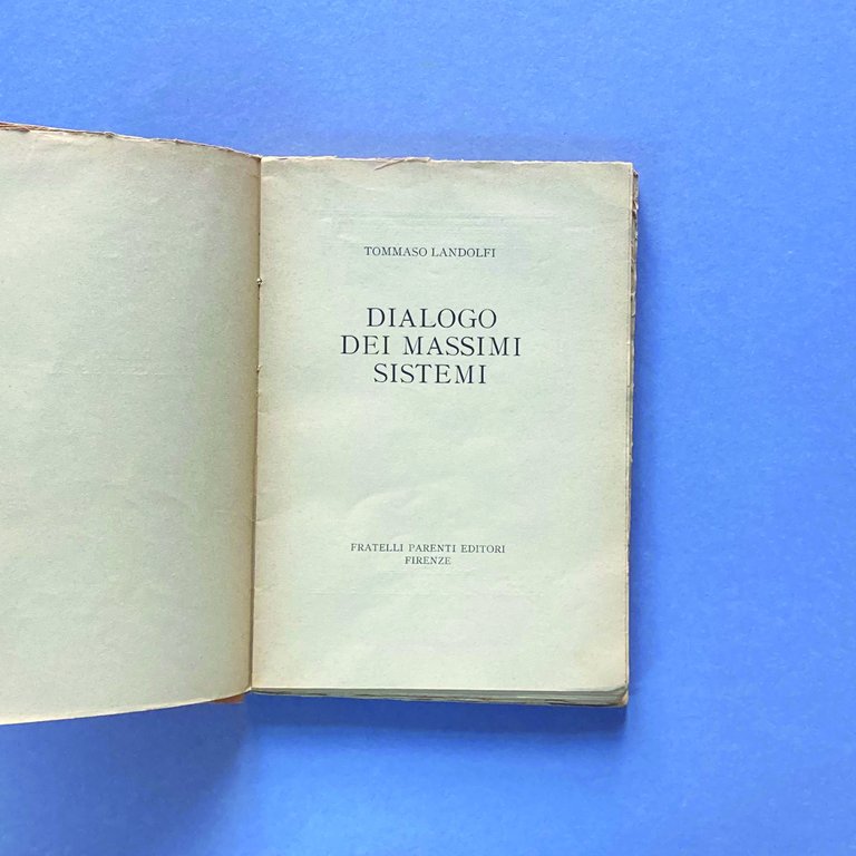 Dialoghi dei massimi sistemi