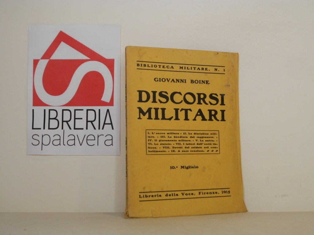 Discorsi militari | Immagine principale
