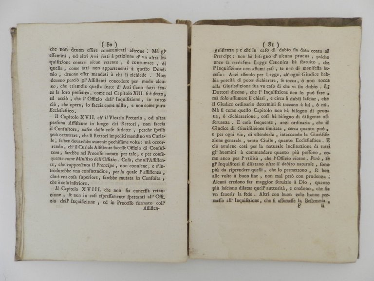 Discorso dell’origine forma, leggi ed uso dell’ufficio dell’inquisitione nella città, …