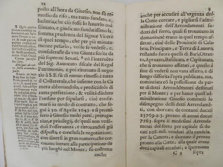 Discorso per Ginesio Sanguinetto indirizzato all'Illustrissimo Signor D. Diego Devzeda …