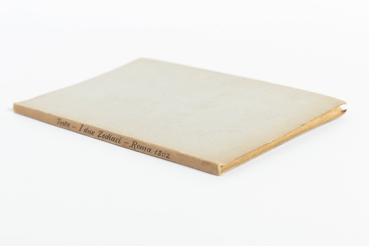 Dissertazione dell'abate Domenico Testa sopra due zodiaci novellamente scoperti nell'Egitto.