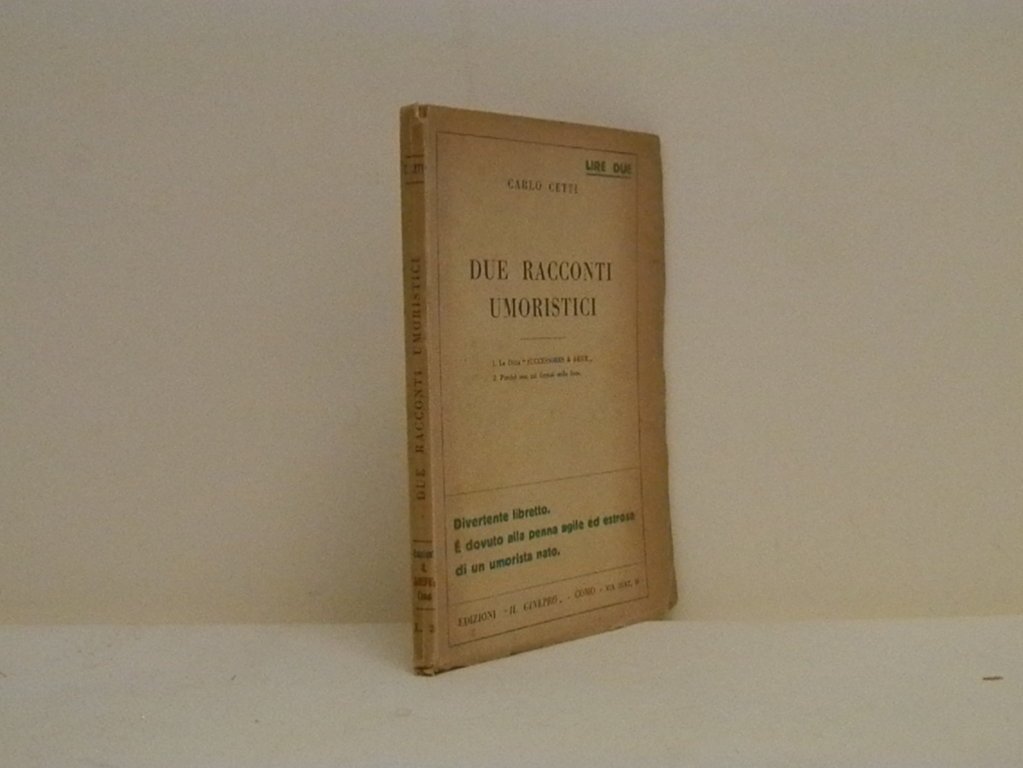 Due racconti umoristici