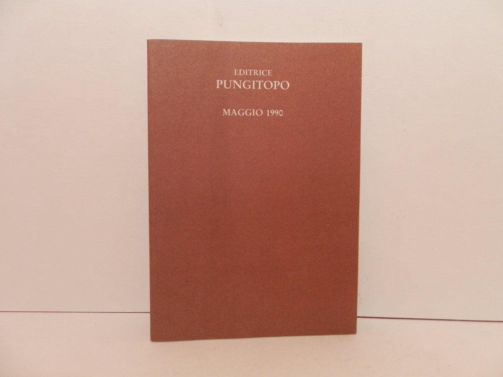 Editrice pungitopo. Proposte maggio 1990