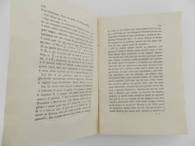 Elogio di Francesco Maurolico scritto dall'abate Domenico Scinà