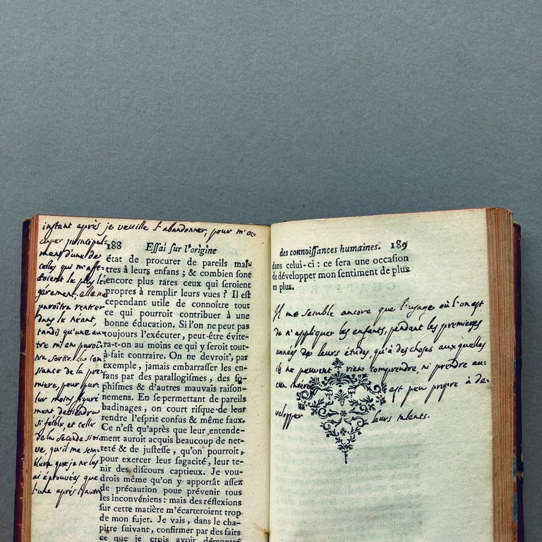 Essai sur l'origine des connoissances humaines. Ouvrages où l'on réduit …