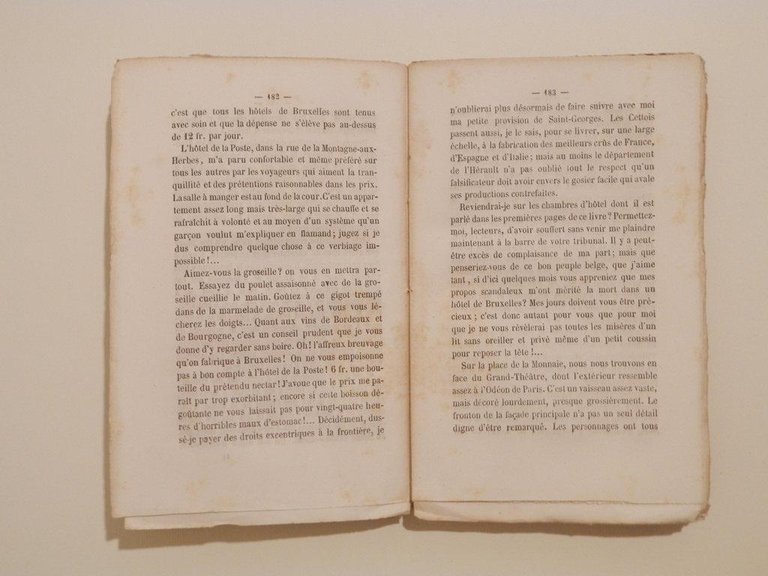 Etudes et voyages. Paris, La Belgique, La Hollande