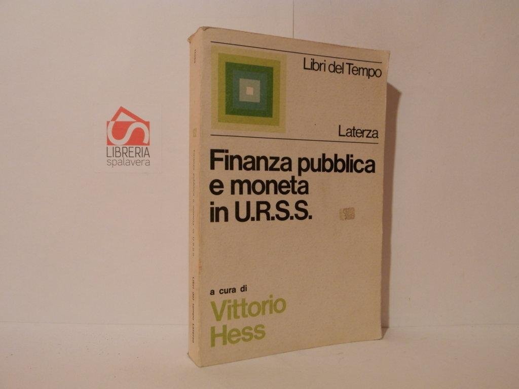 Finanza pubblica e moneta in URSS