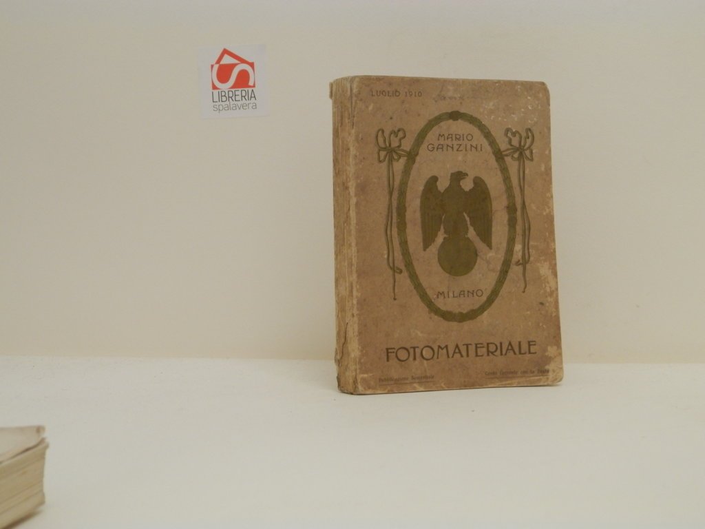Fotomateriale. Catalogo della ditta M. Ganzini, Anno XIX, luglio 1910, …