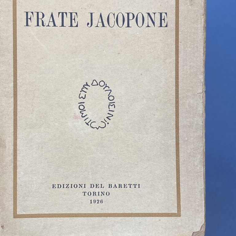 Frate Jacopone