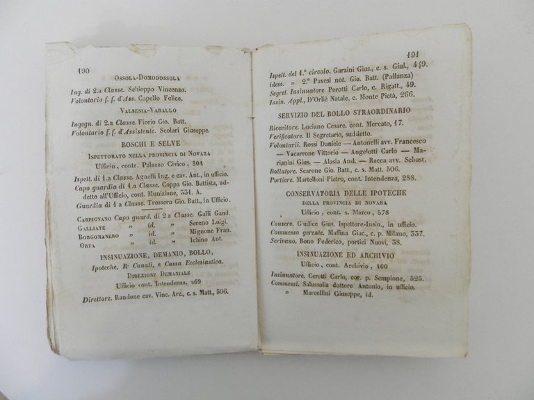 Guida di Novara e i suoi uniti con almanacco novarese …